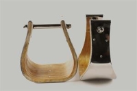 Stirrup Buckaroo - Stainlees Steel - Bell Form