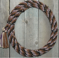 Alpaca Mecate 3/8" - 6 Strand/22' - Handmade