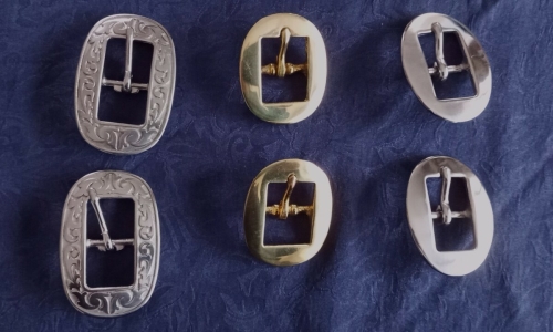 Sporenriemen Visalia - Randpunzierung - Handmade