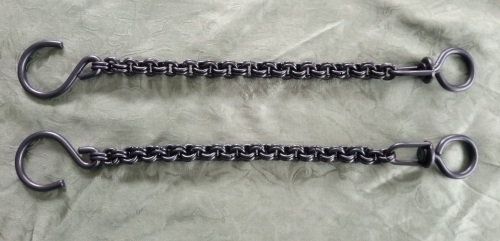 Rein Chain Blackened Steel 10"