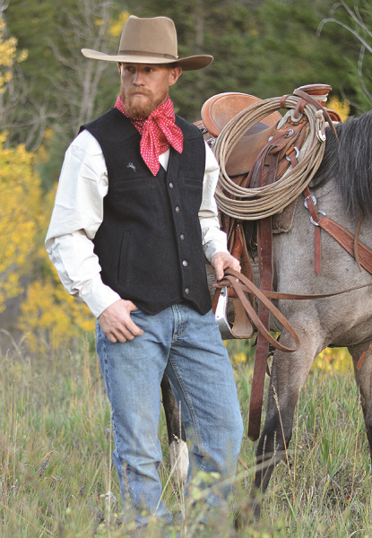 Men`s Wyoming Wool Vest